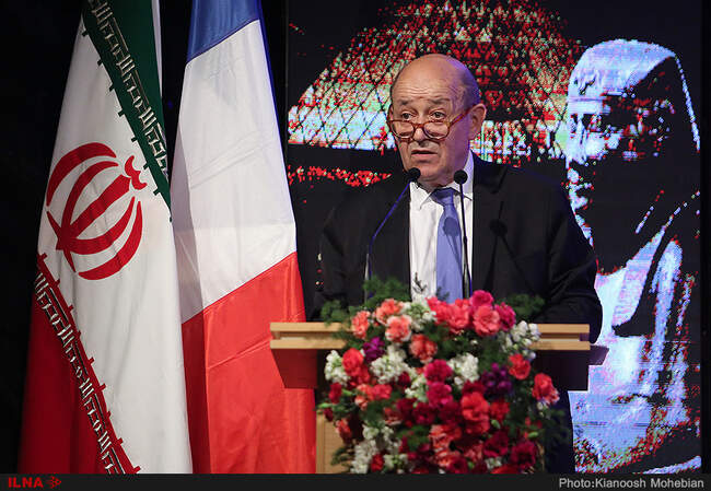 گشایش رسمی موزه لوور در تهران با حضور وزیر امور خارجه فرانسه