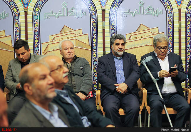 مراسم ترحیم برادر محمدحسین مقیمی استاندار تهران 