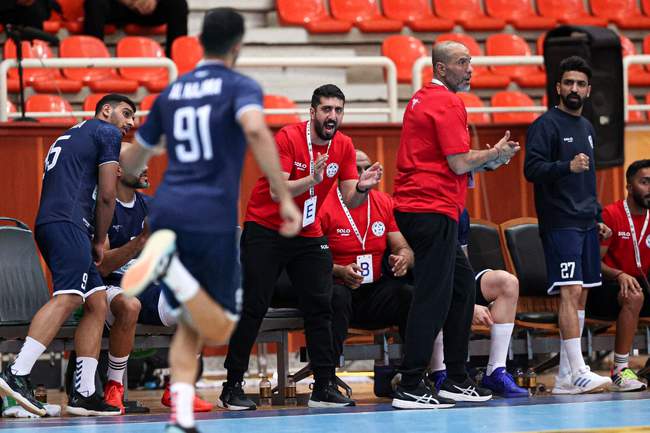  گزارش تصویری دیدار هندبال الکویت ۳۸ - النجمه بحرین ۳۶