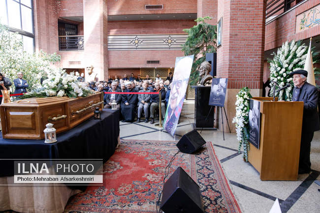 مراسم تشییع پیکر عبدالمجید ارفعی