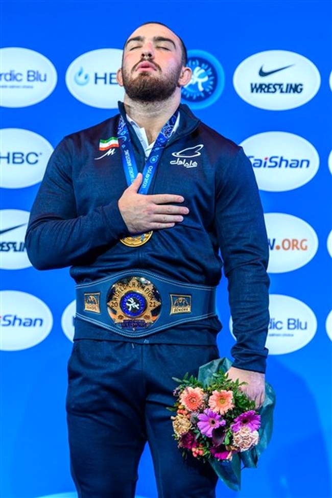 گزارش تصویری از رقابت امیرحسین زارع در فینال مسابقات جهانی