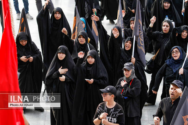 مراسم پیاده‌روی جاماندگان اربعین حسینی در تهران/١ 