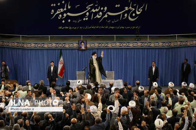 دیدار کارگزاران حج با رهبر معظم انقلاب اسلامی