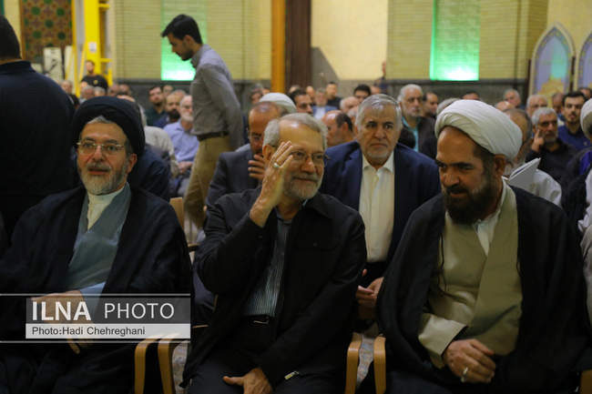 مراسم ختم همسر آیت‌الله سیستانی در تهران