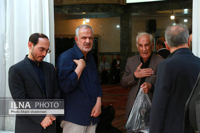 مراسم ختم مادر احمد مسجدجامعی 