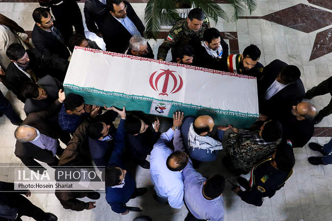 وداع با شهید حافظ امنیت در مشهد