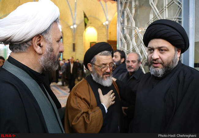 مراسم  هفتمین روز درگذشت مرحوم آیت الله العظمی سید عبدالکریم موسوی اردبیلی