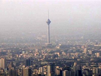 هوای پایتخت برای گروه‌های حساس ناسالم است