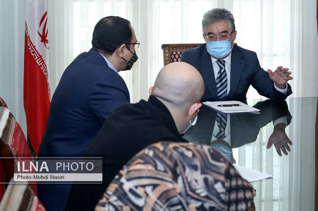 نشست خبری سفیر جمهوری قزاقستان در ایران