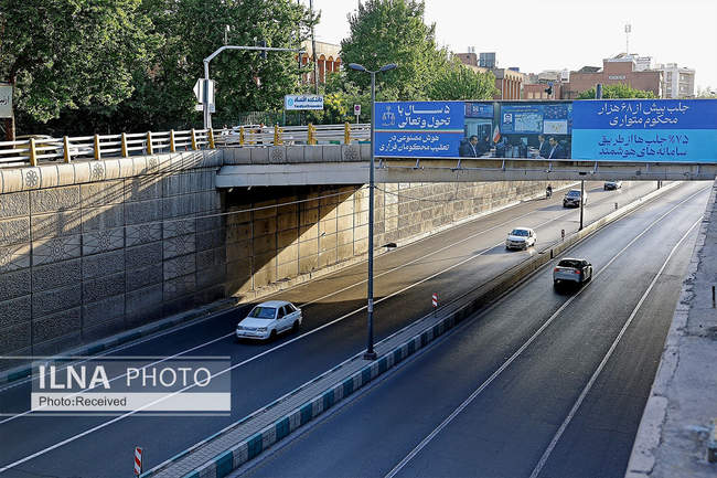 اکران شهری دستاوردهای پنج‌ساله قوه قضاییه در پایتخت