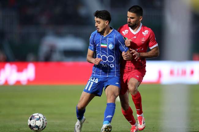 دیدار تیمهای استقلال تهران و پرسپولیس تهران