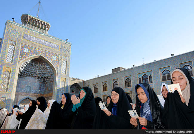 نماز عید سعید فطر در مشهد مقدس‎