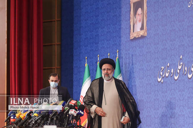  نشست خبری ابراهیم رئیسی