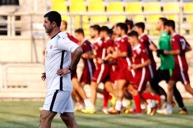 گزارش تصویری تمرین پرسپولیس در گرمای تهران