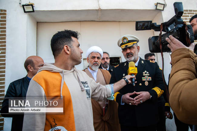  نشست خبری فرمانده نیروی دریایی ارتش جمهوری اسلامی ایران 
