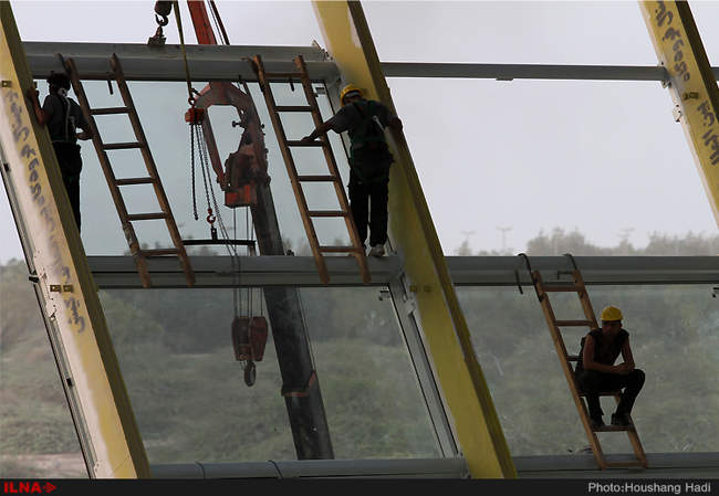 بازدید از پروژه های جدید منطقه آزاد کیش