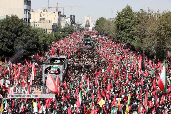 مراسم تشییع پیکر مطهر رهبر شهید انقلاب / 4 