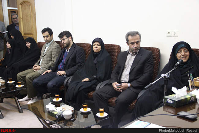 دیدار معصومه ابتکار با آیت الله امینی