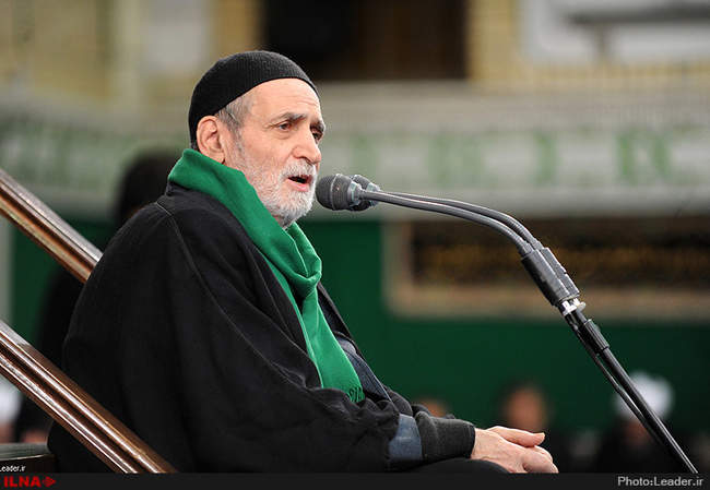 مراسم عزاداری شام غریبان در حسینیه امام خمینی