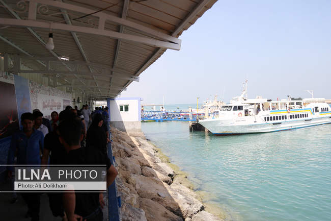 مسافران نوروزی در قشم