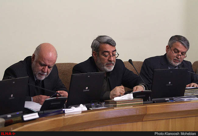 جلسه هیئت دولت و رونمایی از محصولات سه شرکت دانش بنیان