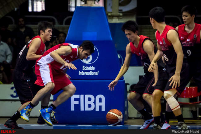بیست و چهارمین دوره مسابقات بسکتبال قهرمانی جوانان آسیا: ایران - ژاپن