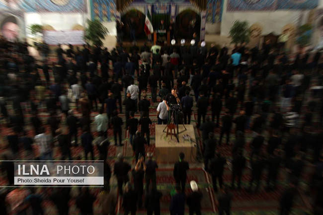 مراسم عزاداری ظهر عاشورا در کیش