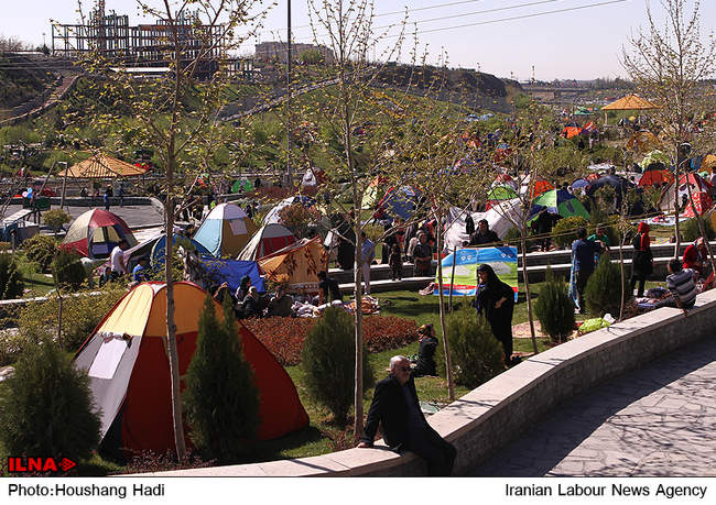 روز طبیعت در تهران-بوستان جوانمردان