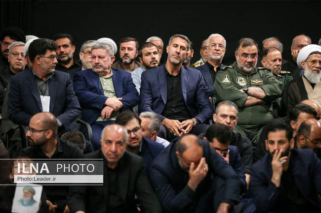 مراسم بزرگداشت شهدای جنگ تحمیلی ۱۲روزه با حضور رهبر معظم انقلاب
