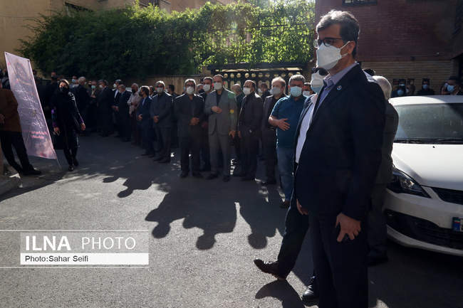 مراسم تشییع مرحوم «اکبر ترکان»