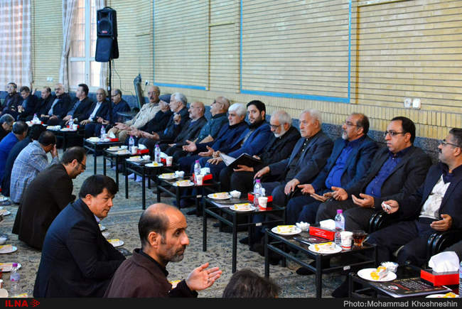 مجلس ترحیم مدیر عامل سازمان تامین اجتماعی در مشهد مقدس