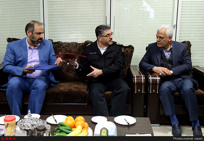 دیدار دبیر کل خانه کارگر با مسئولین اتاق اصناف