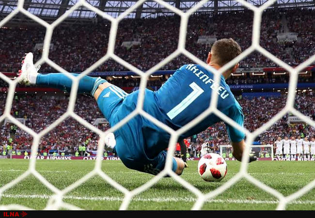  حذف اسپانیا در ضربات پنالتی