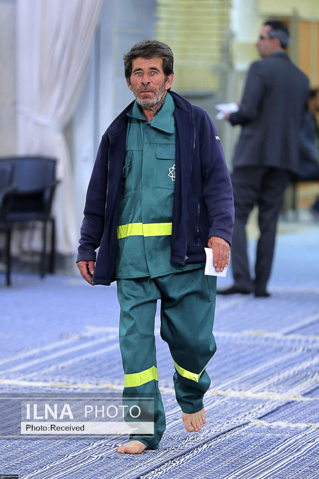 دیدار کارگران با مقام معظم رهبری