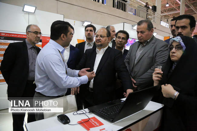 حضور وزرای اقتصاد و کار در نمایشگاه الکامپ