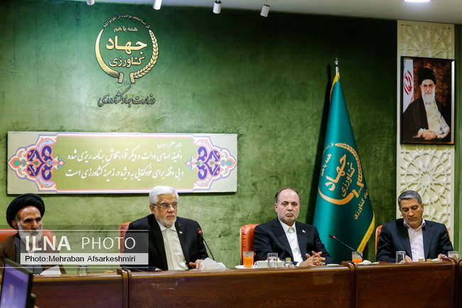 دیدار معاون اول با اعضای شورای مدیران و معاونین وزارت جهاد کشاورزی