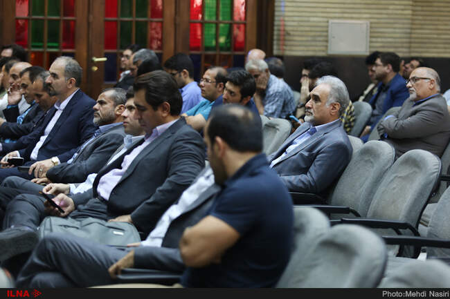 مراسم ترحیم پدر اسماعیل گرامی‌مقدم