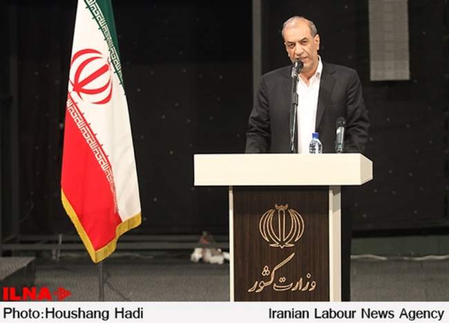 اجتماع بزرگ ۵ هزار نفری کارگران در تالار بزرگ وزارت کشور