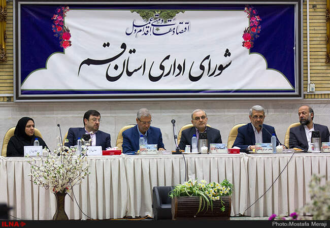 دیدار وزیر کار و تعاون با شورای اداری شهر قم در هفته کارگر