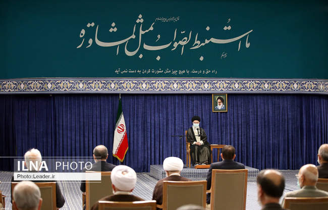 دیدار رئیس‌ و اعضای مجمع تشخیص مصلحت نظام با رهبر انقلاب