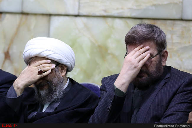 بزرگداشت آیت الله هاشمی شاهرودی در مسجد ارگ تهران