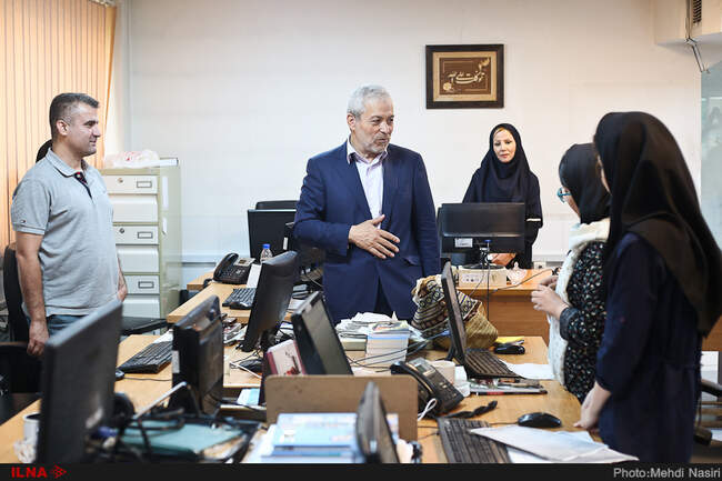 حضور فعالان سیاسی ، اجتماعی و فرهنگی در ایلنا به مناسبت روز خبرنگار