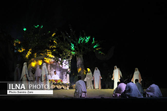 اجرای نمایش بزرگ میدانی محشر-شیراز