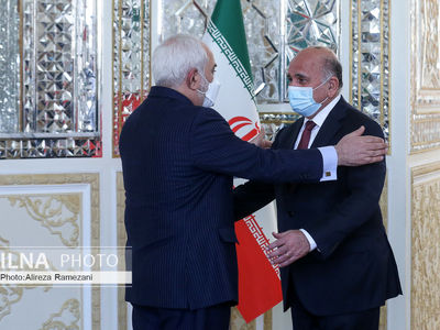 Iraqi, Iranian FMs hold talks in Tehran