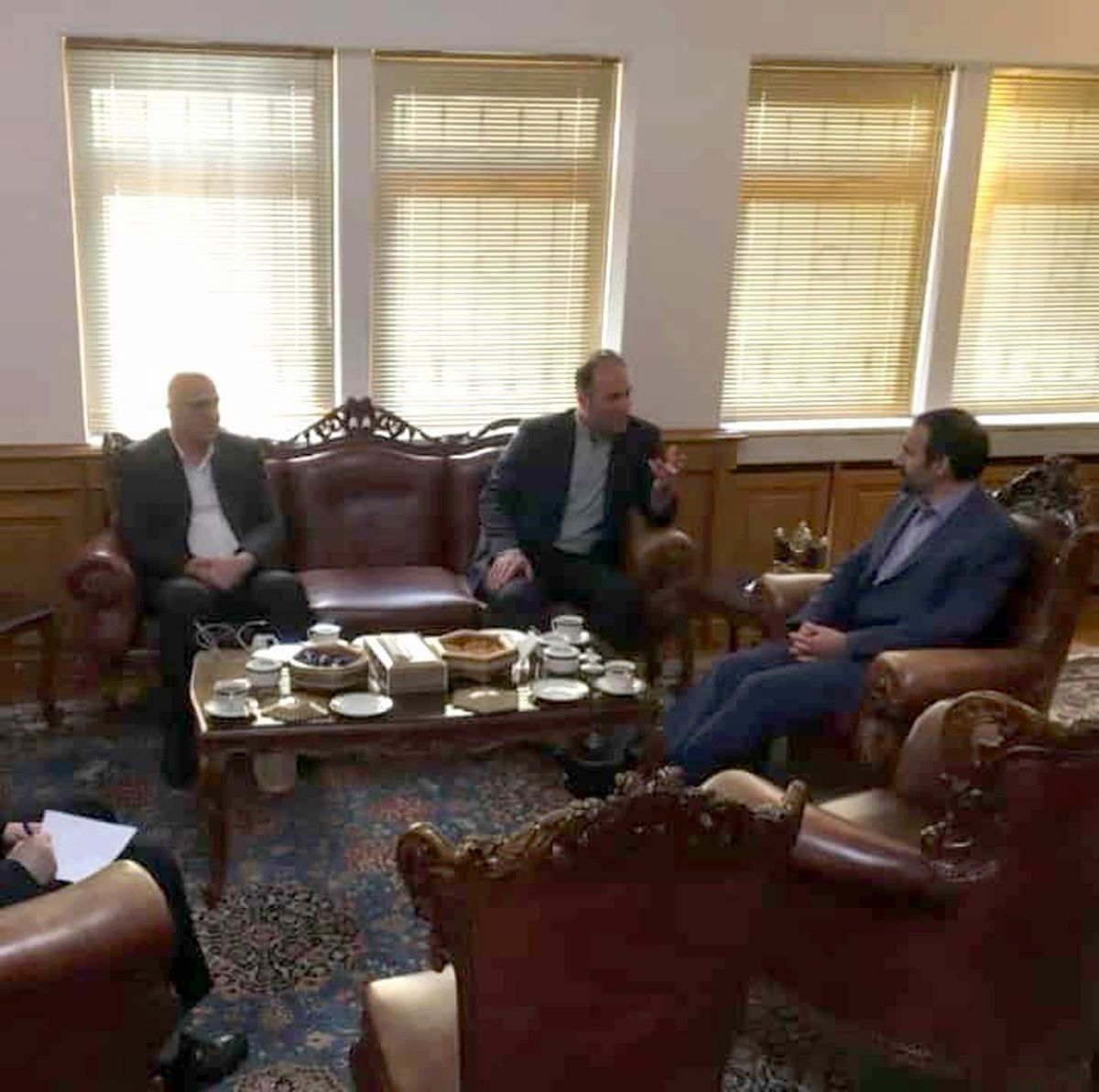 دیدار مدیرعامل فرودگاه پیام با سفیر ایران در روسیه