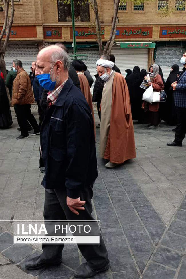  تشییع پیکر مرحوم آیت‌الله محمد محمدی ری‌شهری 