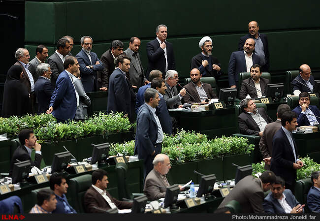 جلسه رای اعتماد به  وزرای پیشنهادی 