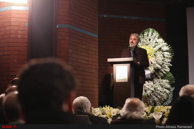 تصاویر مراسم یادبود منوچهر پوراحمد بازیگر و کارگردان سینما 