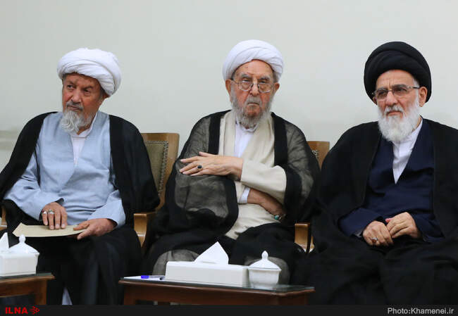 دیدار رییس و اعضای مجلس خبرگان رهبری با مقام معظم رهبری