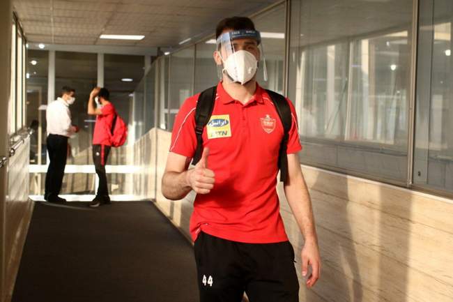 گزارش تصویری: پرسپولیسی‌ها آماده مصاف با گلر گهر سیرجان 